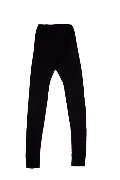 Cosilana Damen-Unterhose lang Wolle/Seide SCHWARZ